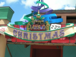 Days of Christmas close-up