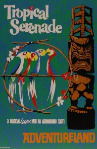 Poster Tropical Serenade Tin Attraction Poster