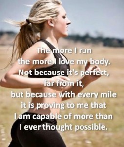 the more I run